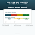 Project Ops Tracker: Milestones, Budget & Contractor Dashboard